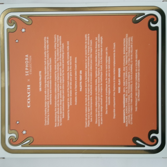 COACH SEPHORA UNI FACE PALETTE - Picture 8 of 10
